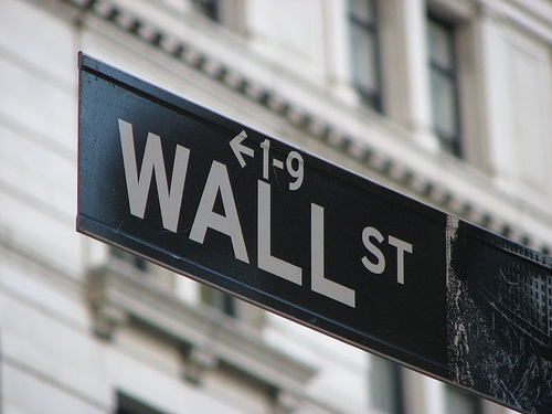 Wall Street Street Sign